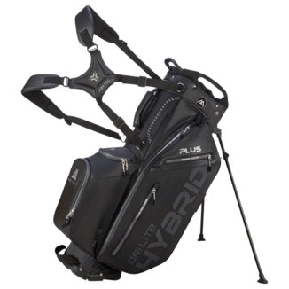 Big Max Dri-Lite Hybrid Plus Golf Stand Bag Black WL90077-B