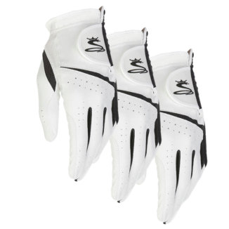 Cobra MicroGrip Flex 3 For 2 Golf Glove White (Right Handed Golfer)