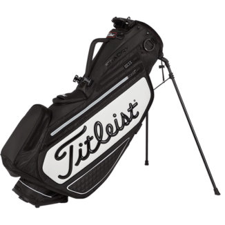 Titleist Tour Series Premium StaDry Golf Stand Bag Black/White TB22SXSF2E-01