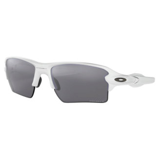 Oakley Flak 2.0 XL Golf Sunglasses Polished White/Prizm Black Polarized OO9188-7659