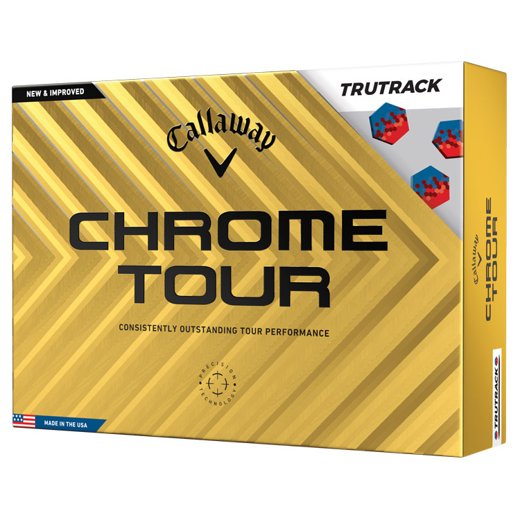Callaway Chrome Tour TruTrack Golf Balls White