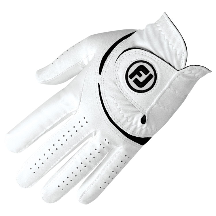 FootJoy Weathersof Golf Glove (2 Pack) White (Right Handed Golfer)