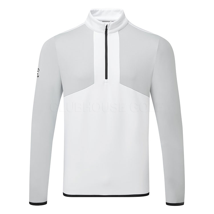 Ping Keon 1/2 Zip Golf Sweater White/Pearl Grey P03671-WPG