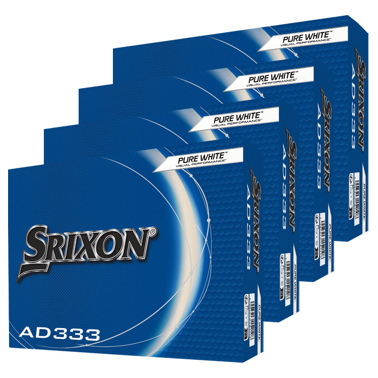 Srixon AD333 4 For 3 Golf Balls White