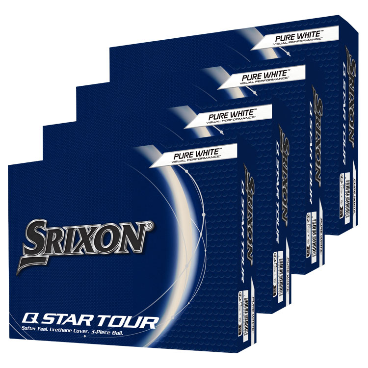 Srixon Q Star Tour 4 For 3 Golf Balls White