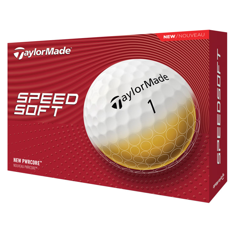 TaylorMade SpeedSoft Golf Balls White