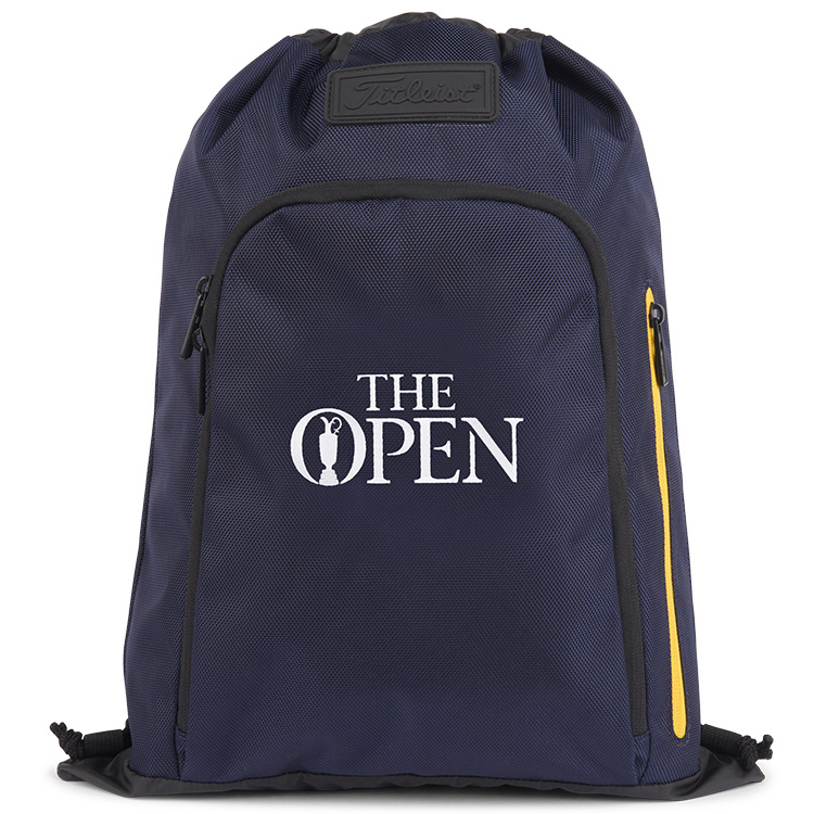 Titleist Players The Open Sackpack Golf Bag Navy/Yellow TA23PSP-BRT