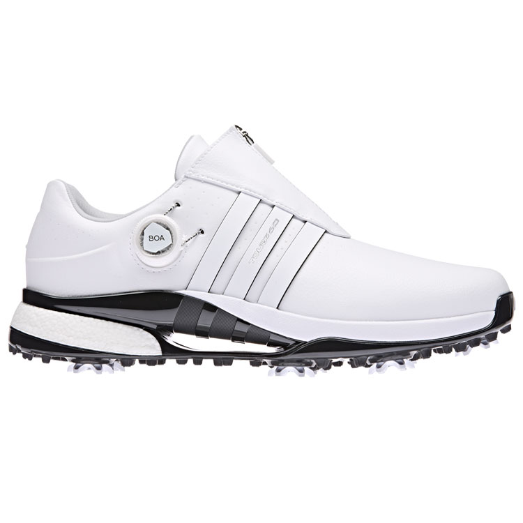 adidas Tour 360 BOA Golf Shoes White/White/Core Black IF0252