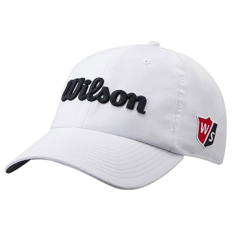 Wilson Pro Tour Golf Cap White/Black WGH7000051