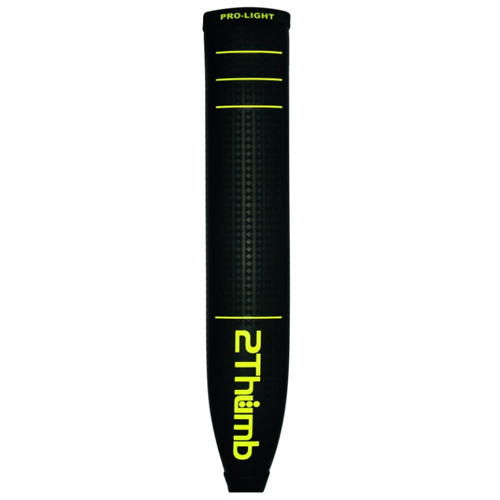 2Thumb Pro-Light Black/Yellow Putter Grip