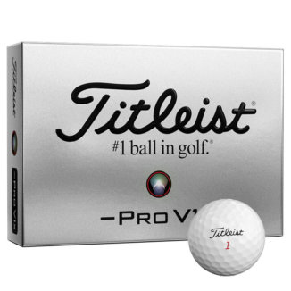 Titleist Pro V1x Left Dash Golf Balls White