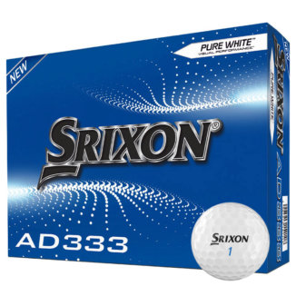 Srixon AD333 Personalised Text Golf Balls White