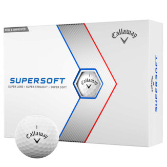 Callaway Supersoft Personalised Logo Golf Balls White