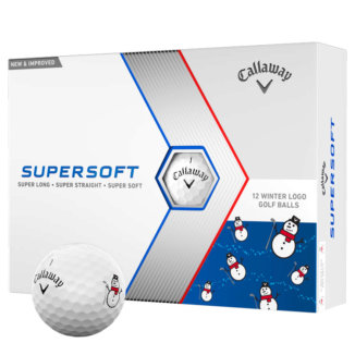 Callaway Supersoft Winter Edition Golf Balls White