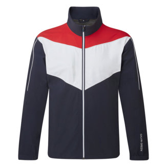 Galvin Green Armstrong Waterproof Golf Jacket Navy/White/Red G120232