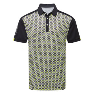 Galvin Green Mio Golf Polo Shirt Sunny Lime/Black D01000449845