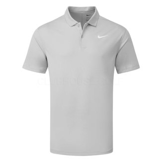 Nike Dry Victory Solid Golf Polo Shirt Light Smoke Grey/White DH0822-077