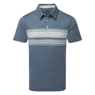 Puma MATTR Grind Golf Polo Shirt Evening Sky/High Rise 538996-06