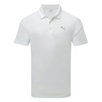 Puma Fusion Golf Polo Shirt Bright White 597510-02