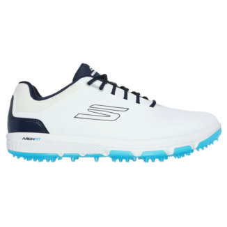 Skechers Go Golf Pro 6 SL Golf Shoes White/Navy/Black 214097-WNVB