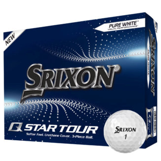 Srixon Q Star Tour Personalised Text Golf Balls White