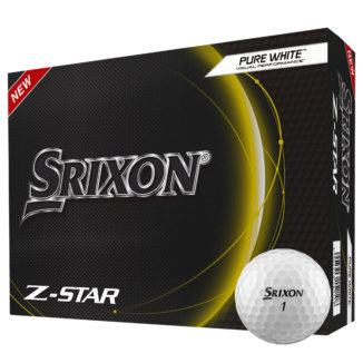Srixon Z Star Personalised Text Golf Balls White