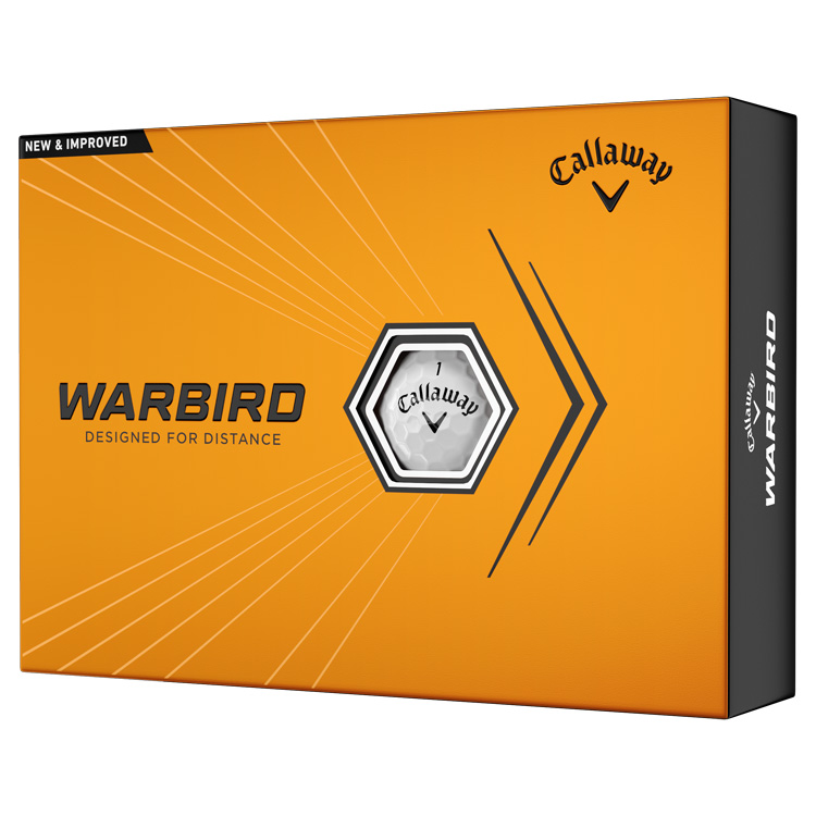 Callaway Warbird Personalised Logo Golf Balls White