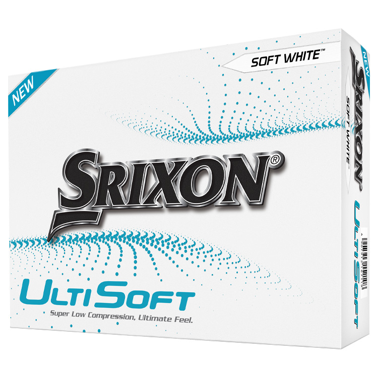 Srixon Ultisoft Personalised Logo Golf Balls White