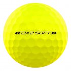 Wilson Staff DX2 Optix Matte Golf Balls Yellow