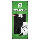 FootJoy Weathersof Golf Glove Black (Left Handed Golfer)