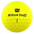 Wilson Staff DX2 Optix Matte Golf Balls Yellow