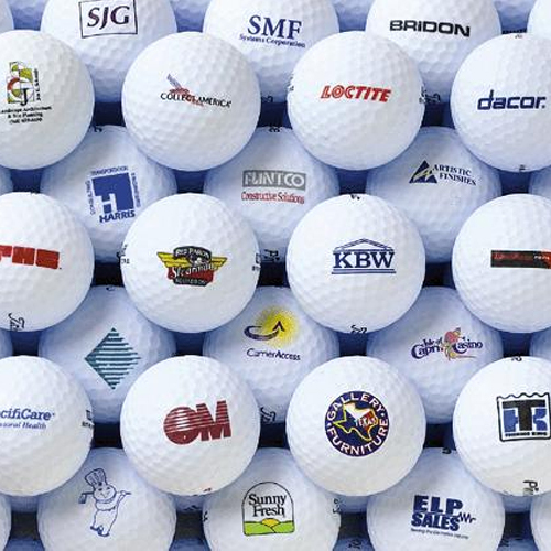 Logo Golf Balls