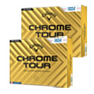 Callaway Chrome Tour Triple Track Golf Balls White Multi Buy