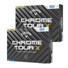 Callaway Chrome Tour X Triple Track Golf Balls White Multi Buy