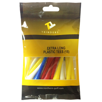 Trinders Extra Long Plastic Tees 
