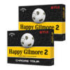 Callaway Chrome Tour Happy Gilmore 2 It's All In The Hips Golf Balls White Multi Buy