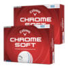 Callaway Chrome Soft Triple Track Golf Balls White Multi Buy