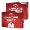 Callaway Chrome Soft TruTrack Golf Balls White Multi Buy