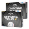 Callaway Chrome Tour X Triple Track Golf Balls White Multi Buy