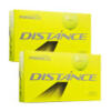 Pinnacle Distance Golf Balls Yellow (15 Pack) Multi Buy
