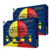 Srixon Q Star Tour Divide Golf Balls Yellow/Red Multi Buy