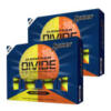 Srixon Q Star Tour Divide Golf Balls Yellow/Orange Multi Buy