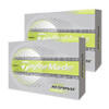 TaylorMade Tour Response Stripe Golf Balls White/Neon Yellow Multi Buy