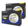 TaylorMade SpeedSoft Ink Golf Balls White/Yellow/Blue Multi Buy