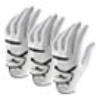 Mizuno JPX Golf Glove White (Left Handed Golfer) Multi Buy