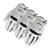 Wilson Feel Plus Golf Glove White (Right Handed Golfer) Multi Buy