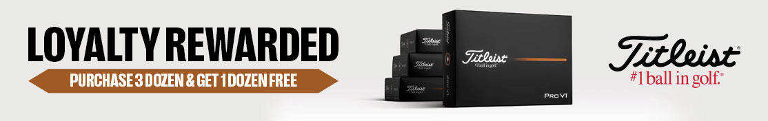 Titleist Loyalty Rewarded 4 For 3 Ball Offer