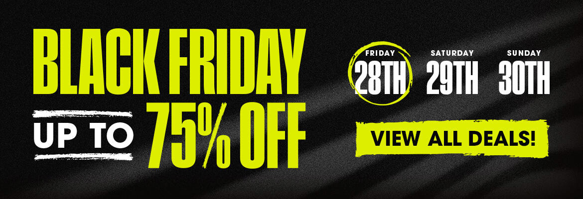 Black Friday - Up To 75% Off