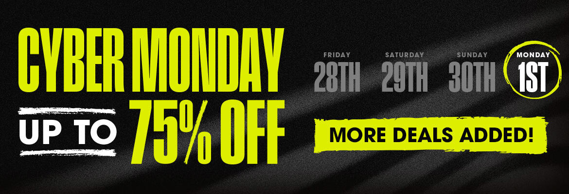 Cyber Monday - Up To 75% Off