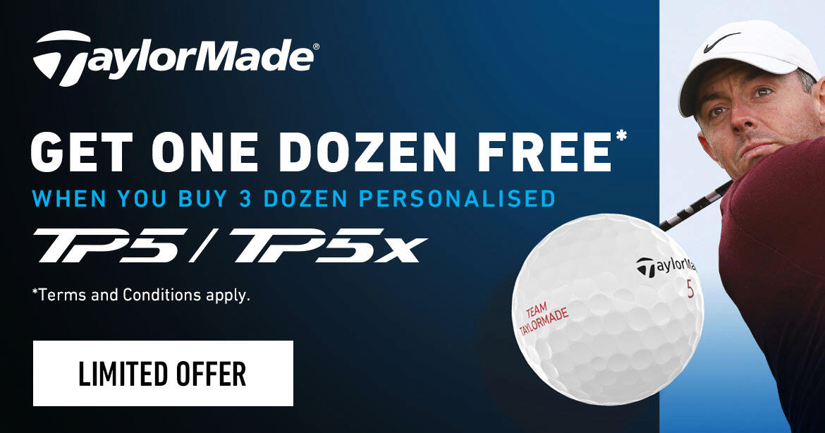 TaylorMade 4 For 3 TP5 Personalised Balls